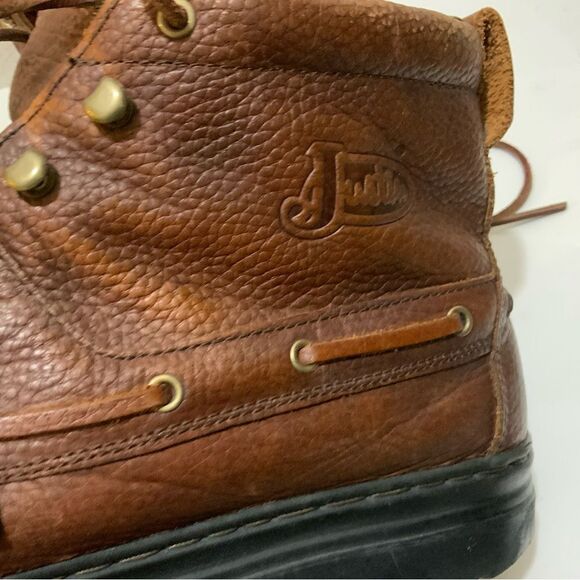 Justins style 0991  Size 13M Leather Ankle Boots Booties Brown - Picture 13 of 16